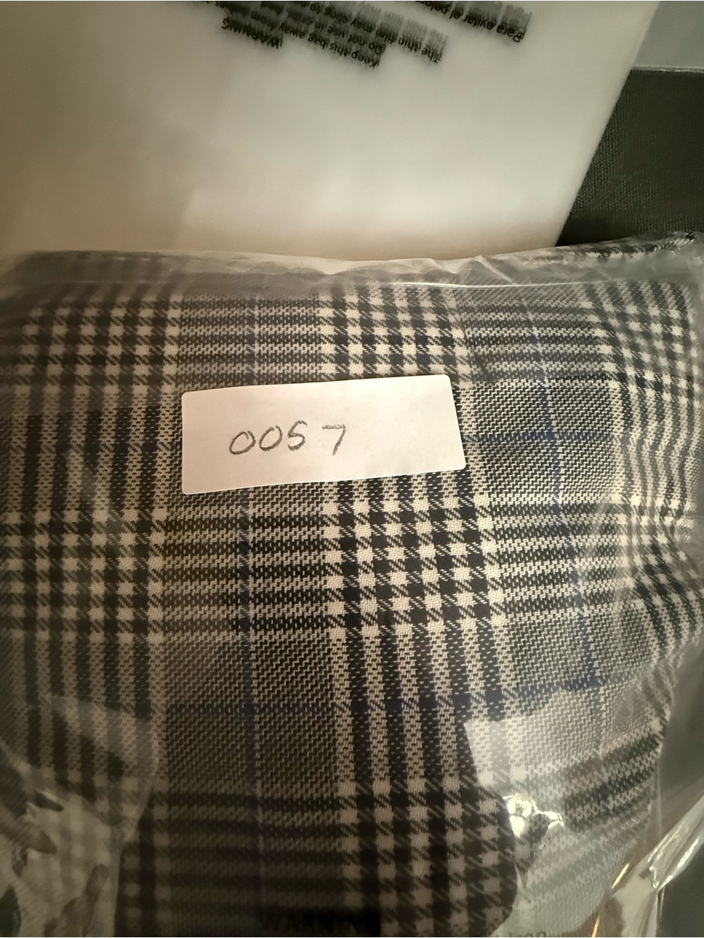 Talbots Gray Plaid Double-Breasted Blazer - Picture 15 of 15